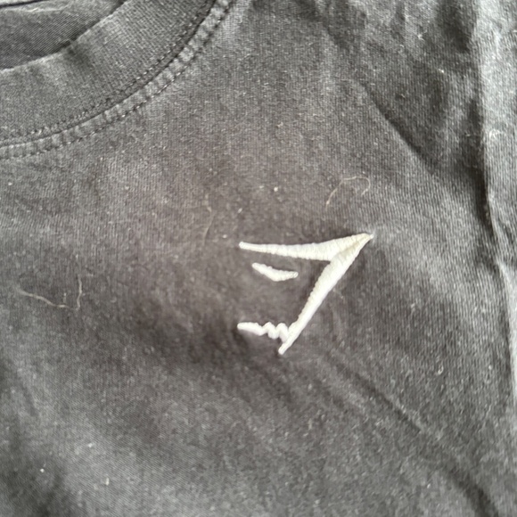 Gymshark Men’s Small Black Logo Tee - Picture 2 of 4